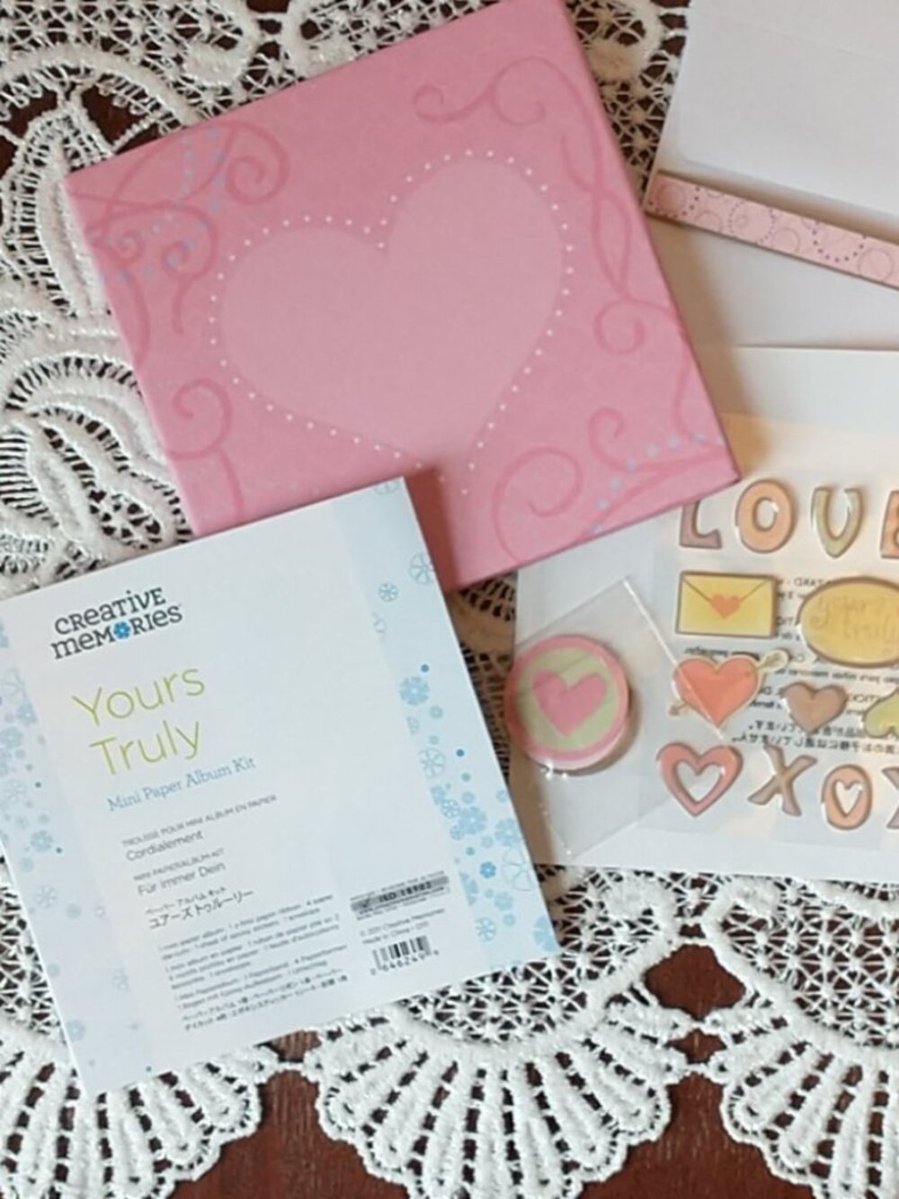 RETIRED - Creative Memories Yours Truly Mini Paper Album Kit - NIP